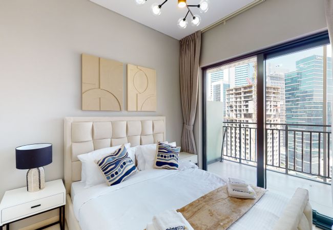Apartment in Dubai -  Primestay - DAMAC Zada Tower 1BR, Business Bay 