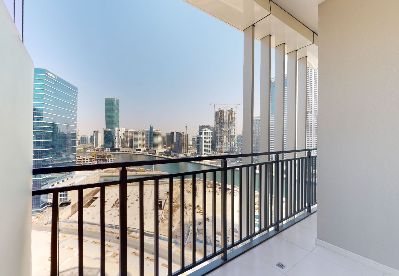 Apartment in Dubai -  Primestay - DAMAC Zada Tower 1BR, Business Bay 