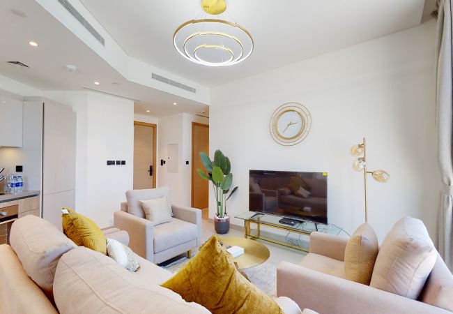 Apartment in Dubai -  Primestay - Sobha Waves 2BR in Sobha Hartland