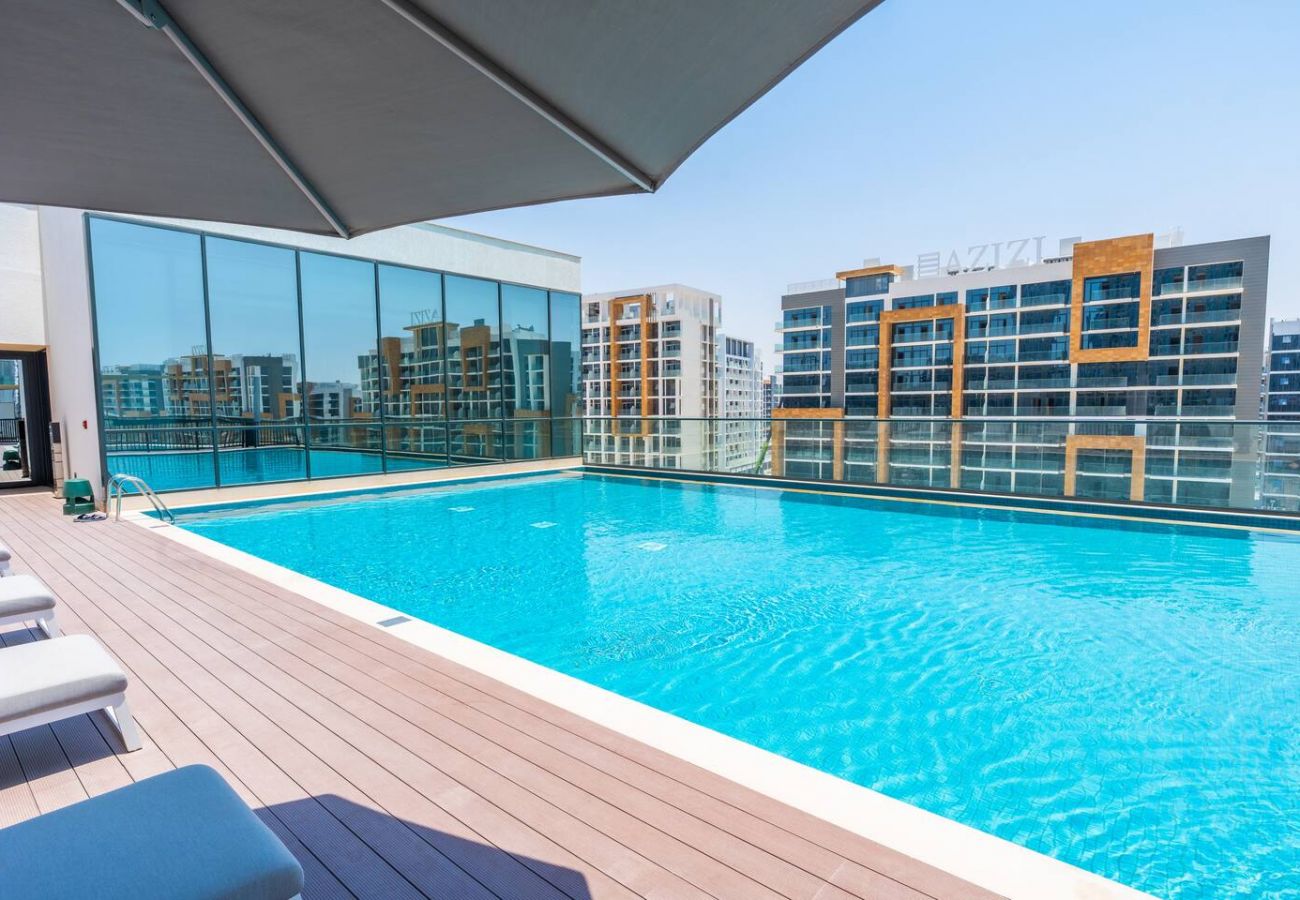 Apartment in Dubai -  Primestay - Sobha Waves 2BR in Sobha Hartland