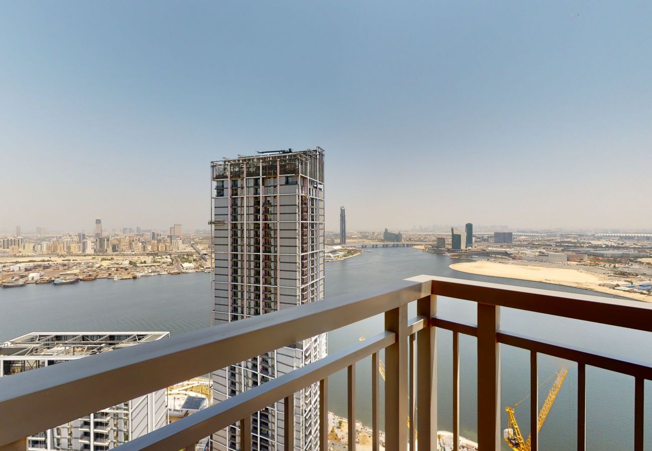 Apartment in Dubai -  Primestay - Creek Rise Tower 1 3BR, Creek Harbour 