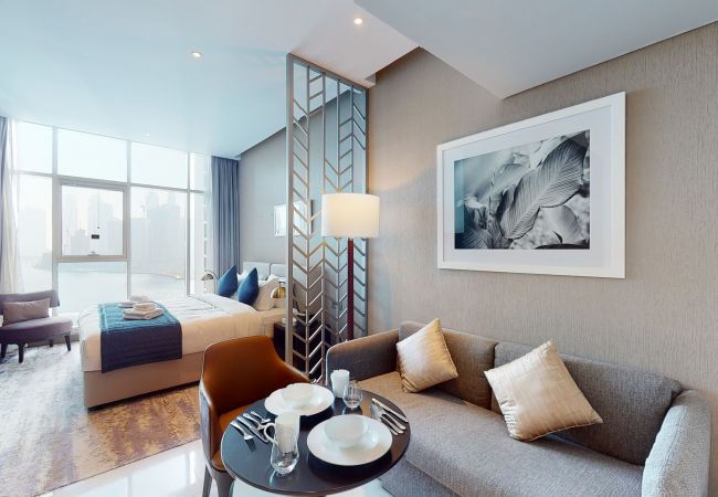 Apartment in Dubai - Primestay - DAMAC Maison Prive Tower B studio, Business Bay