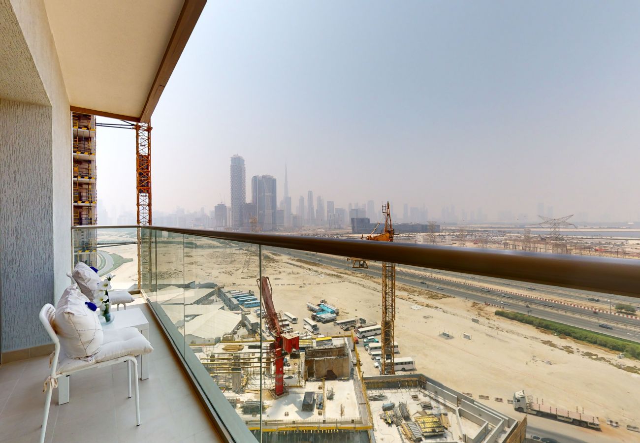 Apartment in Dubai -  Primestay - Creek Vistas 2BR, Al Meydan 
