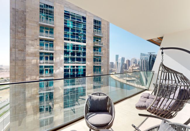 Apartment in Dubai - Primestay - Binghatti Canal 1BR, Business Bay
