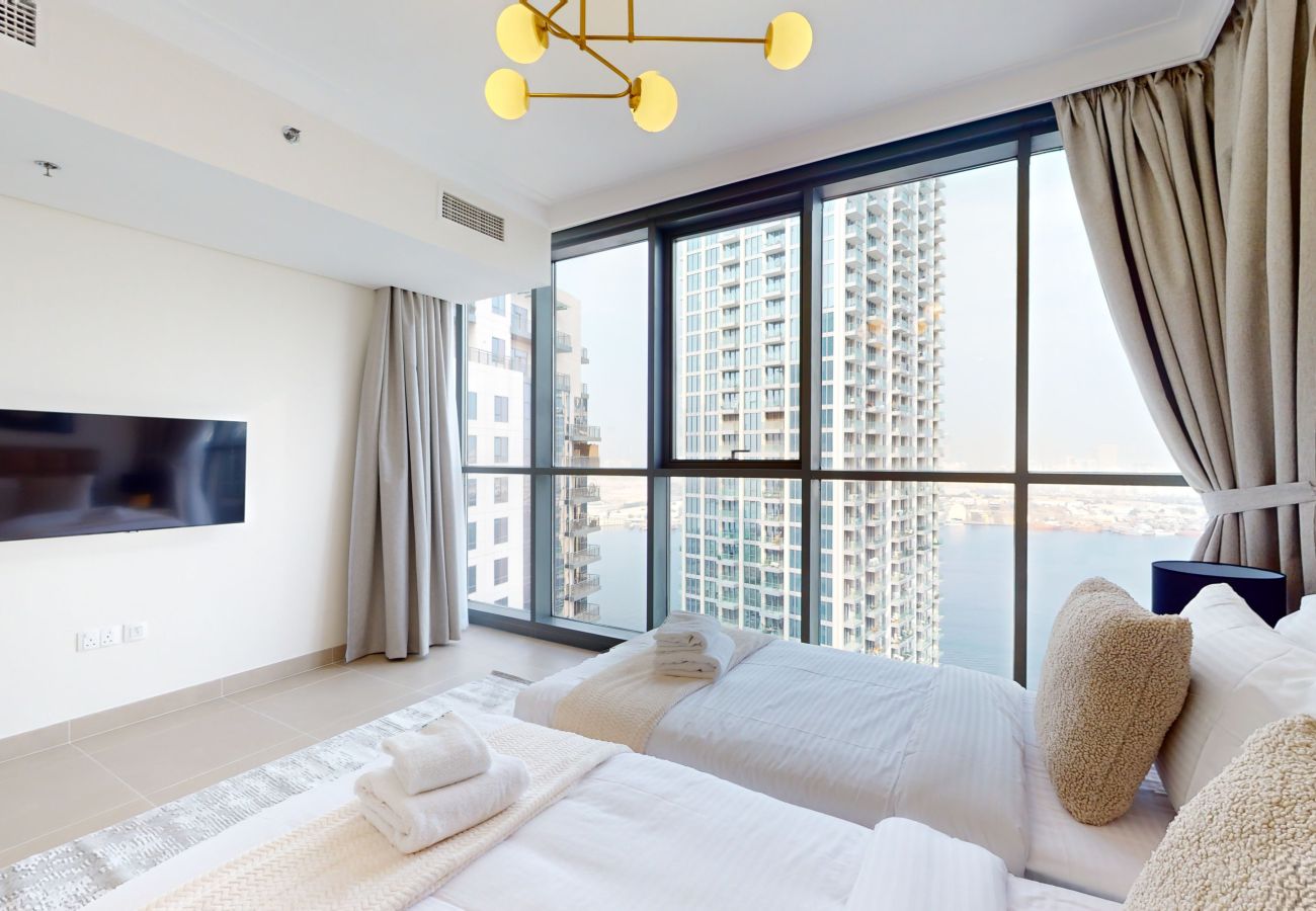 Apartment in Dubai - Primestay - Creek Residence North Tower 3BR plus Maids in Creek Harbour