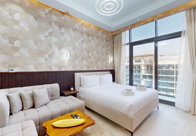 Apartment in Dubai - Primestay - Azizi Riviera 35 Studio - Meydan