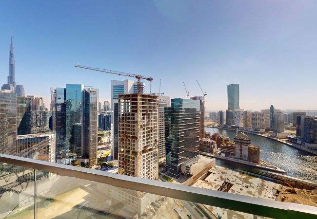 Apartment in Dubai -  Primestay - DAMAC Zada Tower 1BR, Business Bay