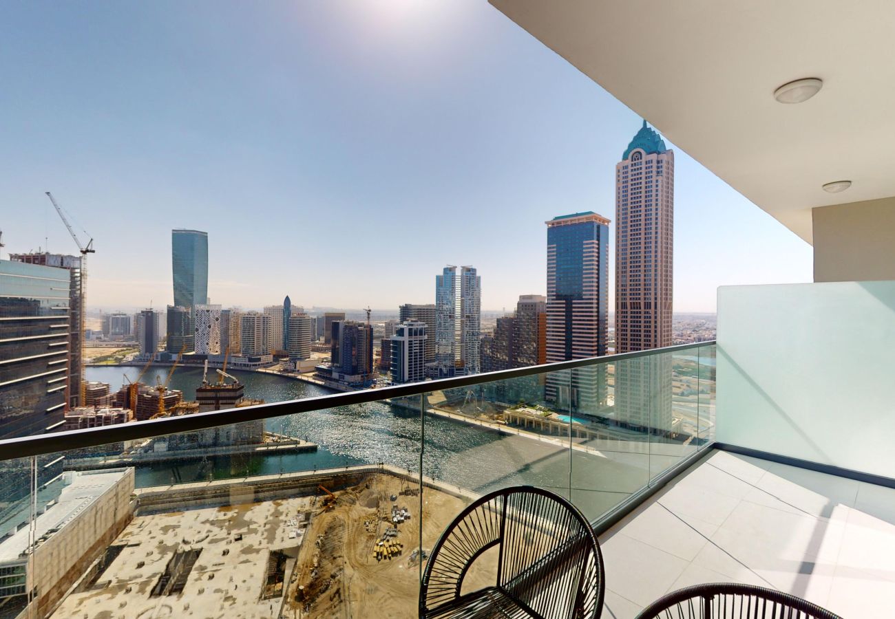 Apartment in Dubai -  Primestay - DAMAC Zada Tower 1BR, Business Bay