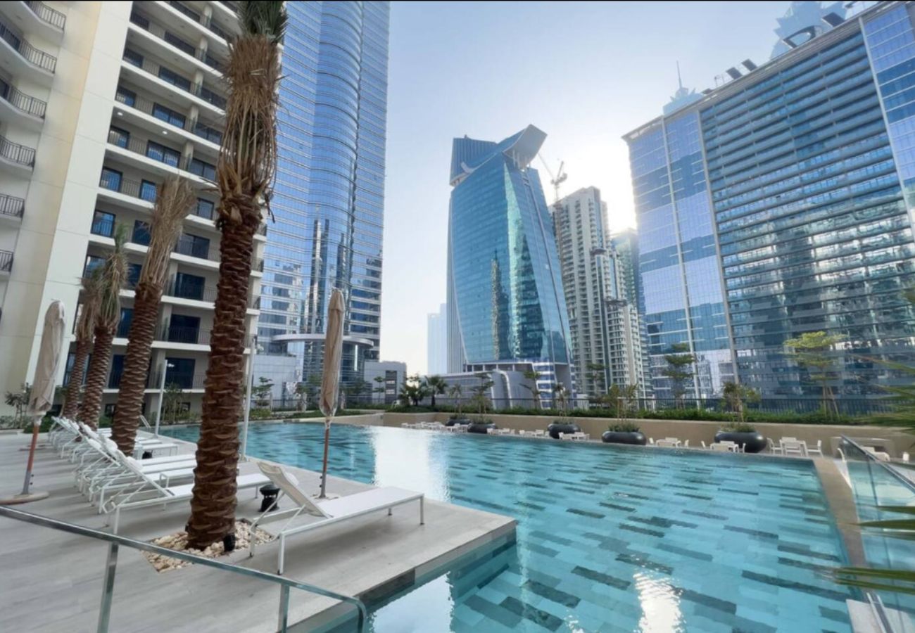 Apartment in Dubai -  Primestay - DAMAC Zada Tower 1BR, Business Bay