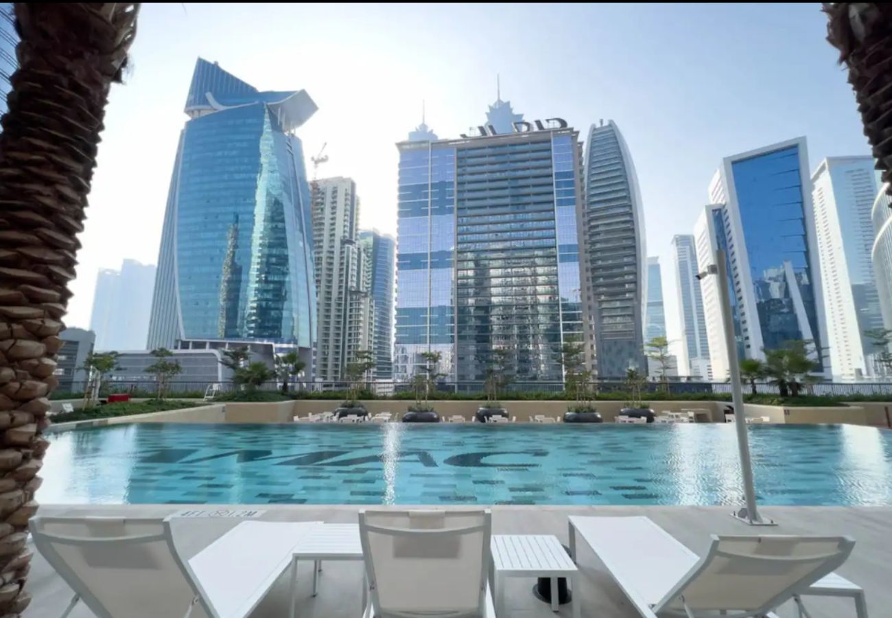 Apartment in Dubai -  Primestay - DAMAC Zada Tower 1BR, Business Bay