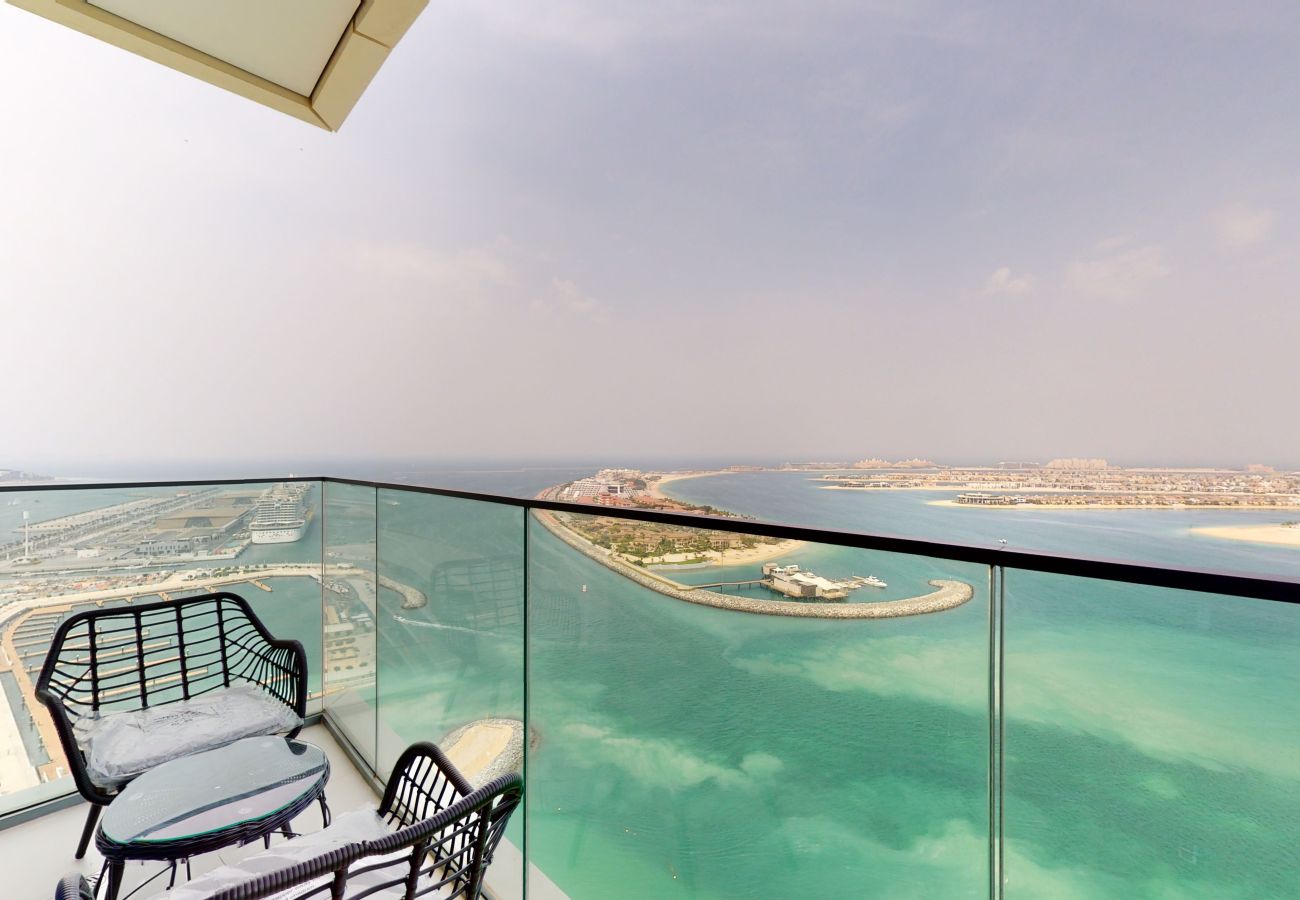 Apartment in Dubai - Brand New 2BR with Full Sea and Palm Jumeirah View