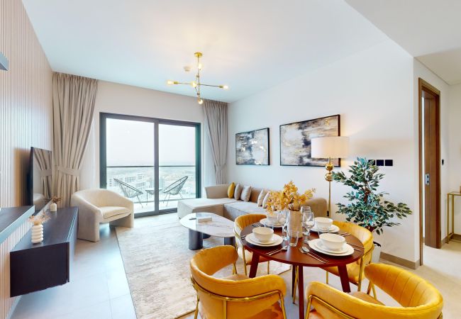 Apartment in Dubai - Primestay - Sobha Waves 1BR + Maids in Al Meydan