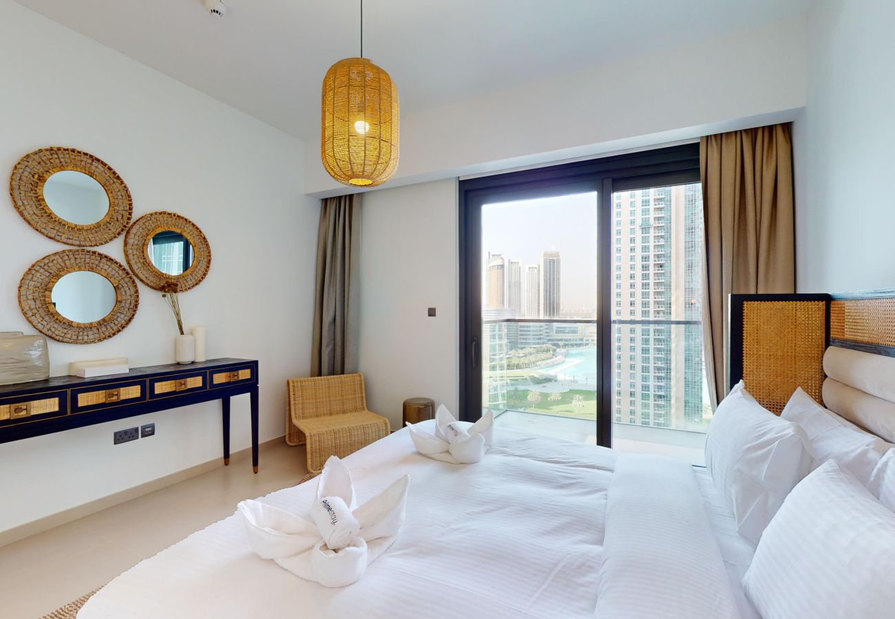 Apartment in Dubai -  Primestay - Act 1 Act 2 2BR  With Burj Khalifa View in Downtown