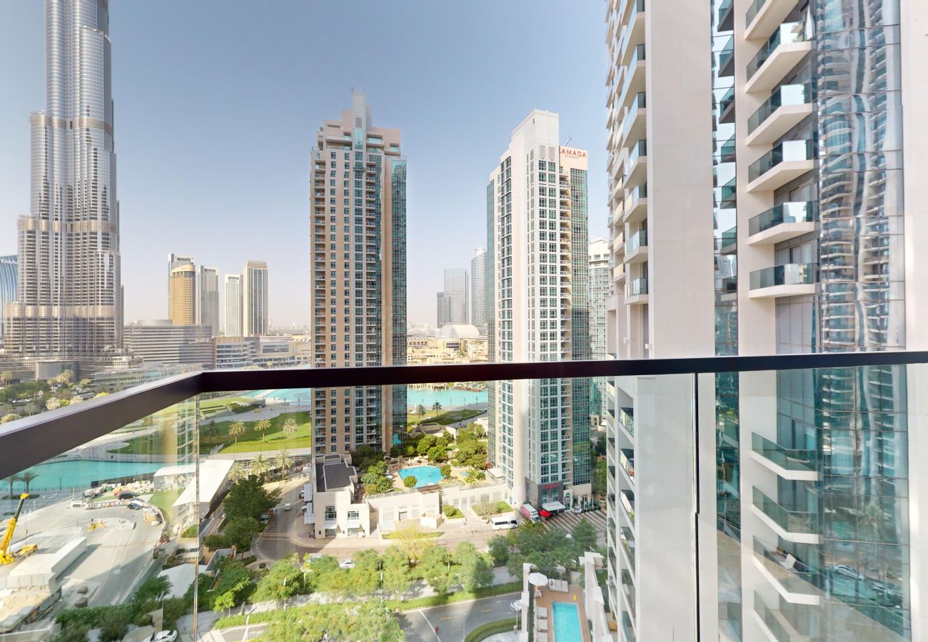 Apartment in Dubai -  Primestay - Act 1 Act 2 2BR  With Burj Khalifa View in Downtown