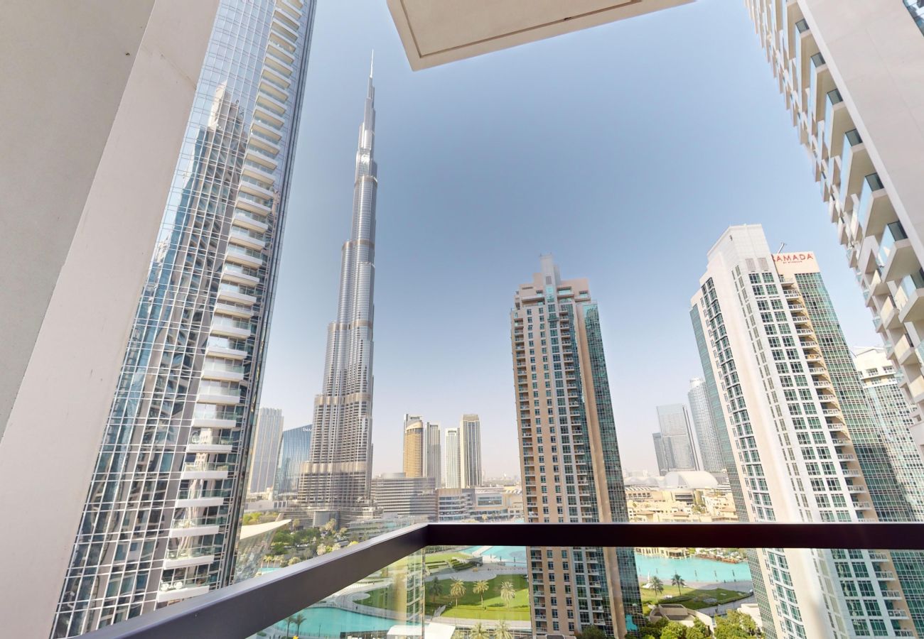 Apartment in Dubai -  Primestay - Act 1 Act 2 2BR  With Burj Khalifa View in Downtown