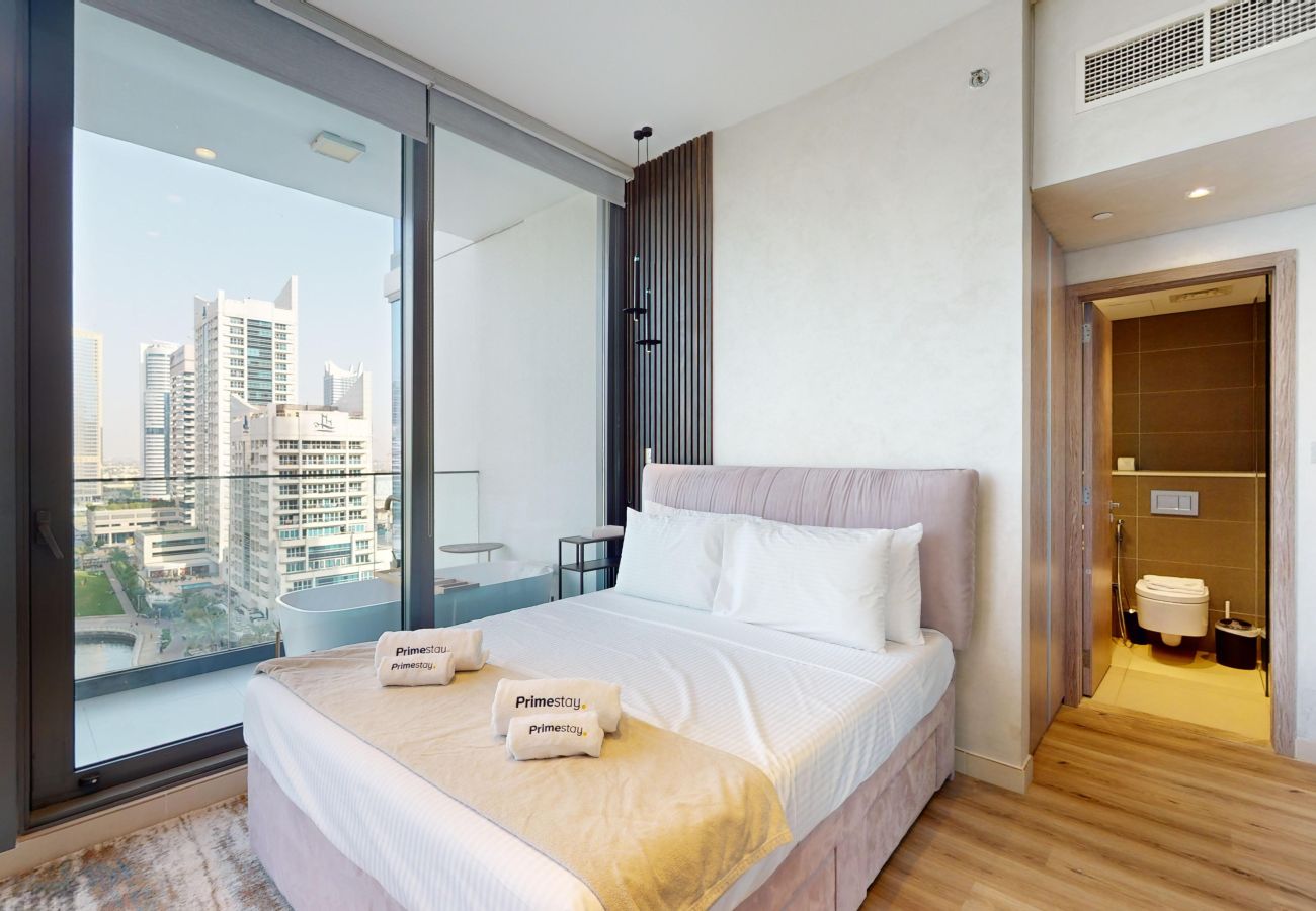 Apartment in Dubai - Primestay - 1BR With Canal View LIV Residence - Dubai Marina