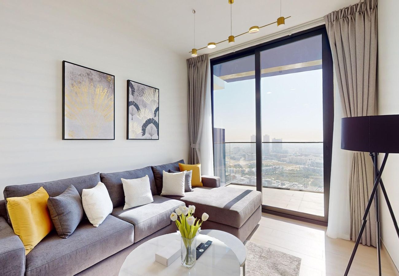 Apartment in Dubai - Primestay - Spacious 2BR in Binghatti Crest - JVC