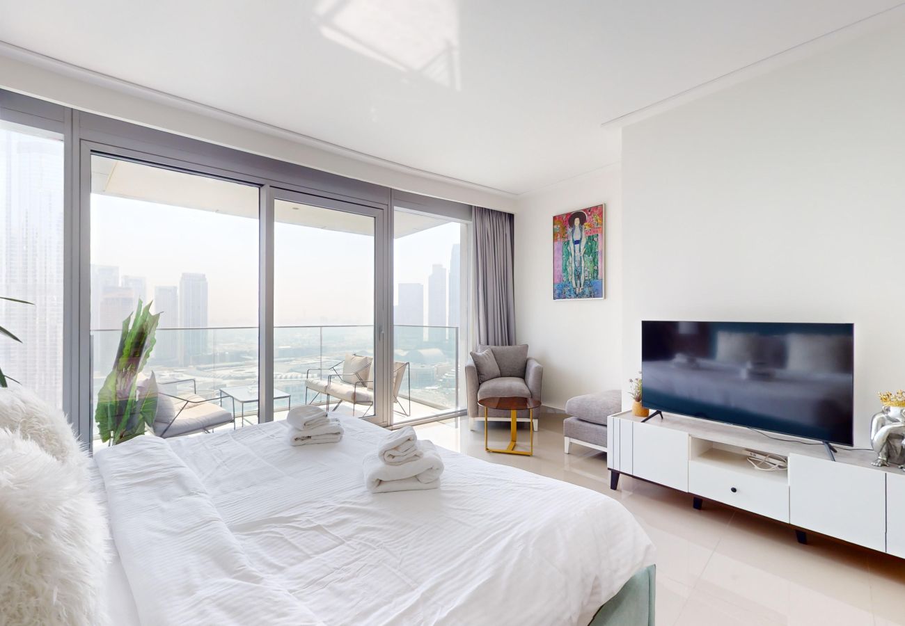 Apartment in Dubai - Primestay - 2BR Burj Khalifa View Opera Grand - Downtown