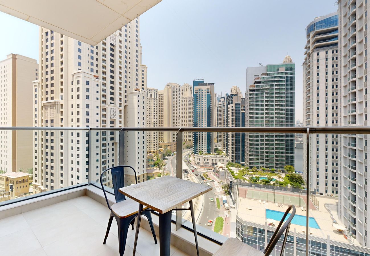 Apartment in Dubai - Primestay - Vibrant 1BR in Sparkle Tower - Dubai Marina