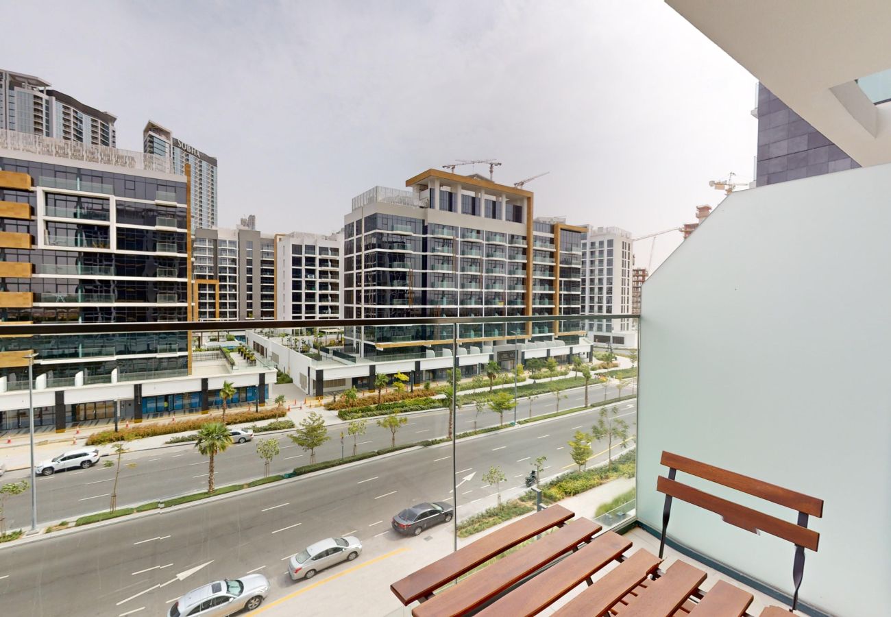 Apartment in Dubai - Primestay - Sleek Studio in Azizi Riviera - Meydan