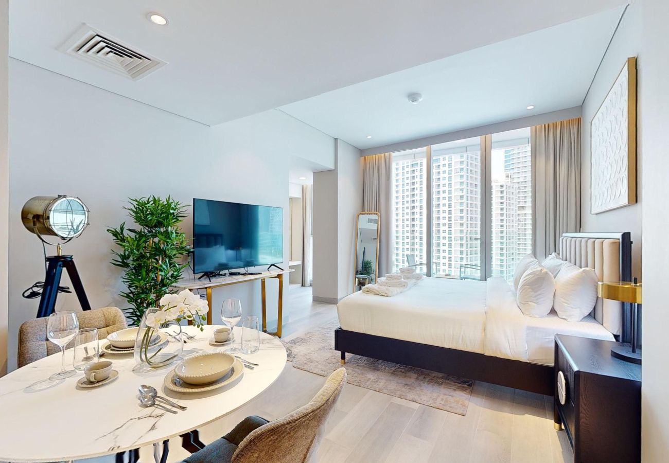 Apartment in Dubai - Primestay - Spacious Studio in Dubai Marina with Marina View 