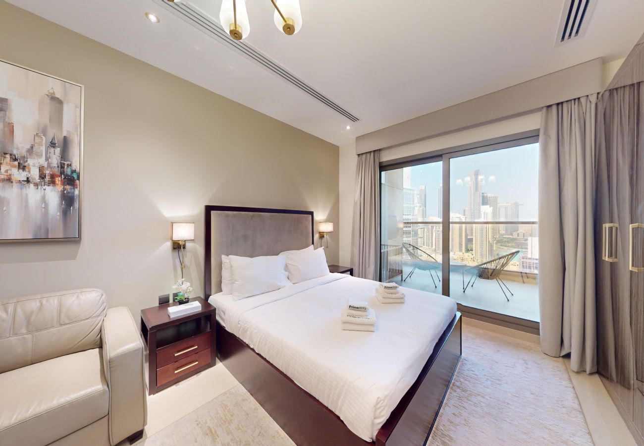 Apartment in Dubai - Primestay- Studio with Burj Khalifa View Elite Downtown