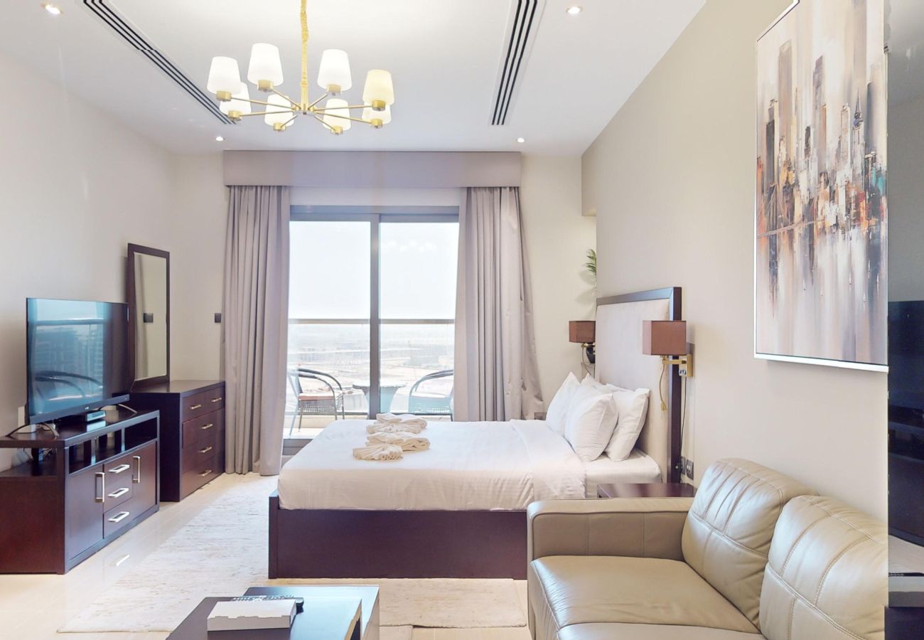 Apartment in Dubai - Primestay- Elegant Studio with Canal View - Elite Downtown