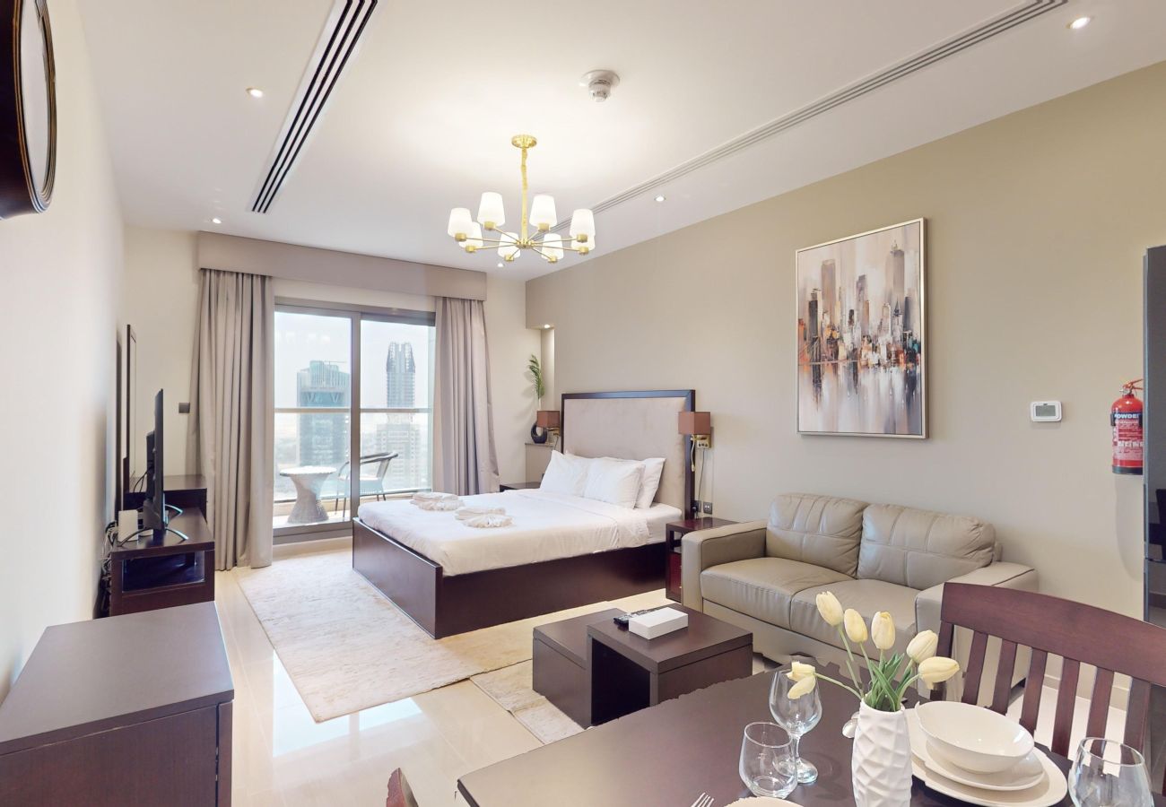 Apartment in Dubai - Primestay- Elegant Studio with Canal View - Elite Downtown