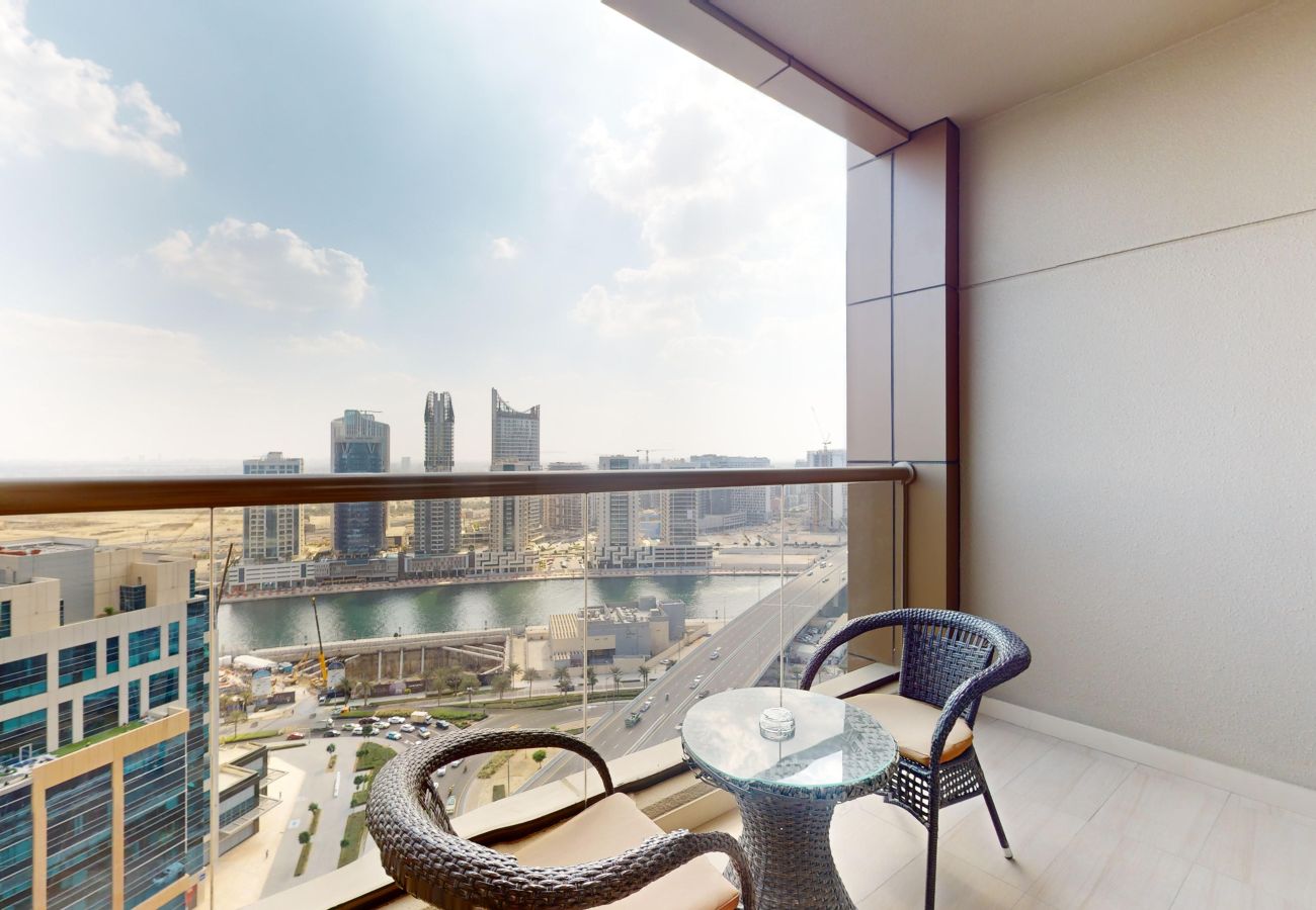 Apartment in Dubai - Primestay- Elegant Studio with Canal View - Elite Downtown