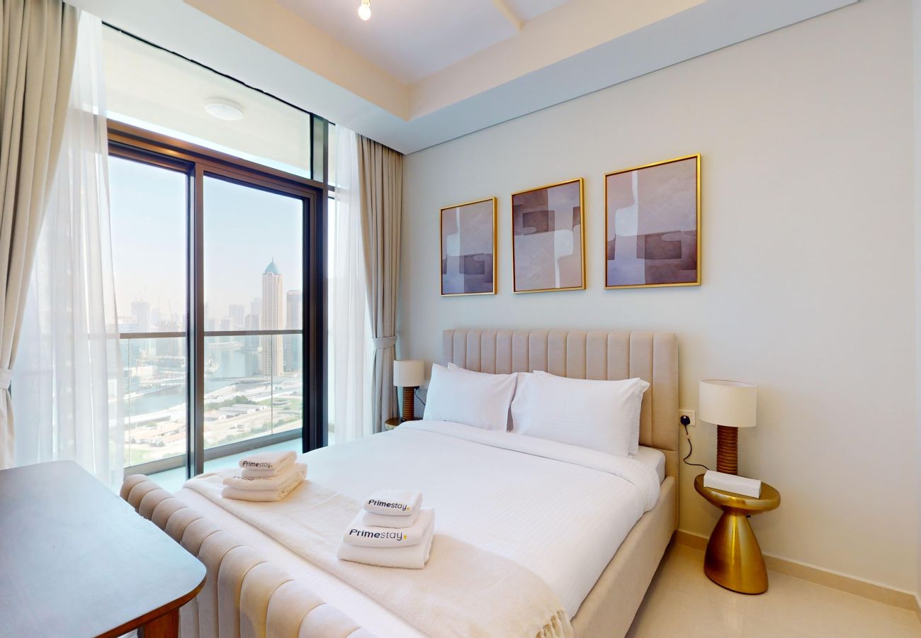 Apartment in Dubai - Primestay - 2Canal View 2BR in Aykon City Tower - Business Bay