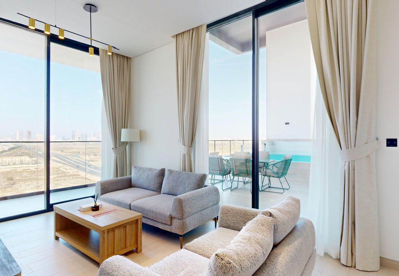 Apartment in Dubai - Primestay - Serene 2 BR in JVC with private pool