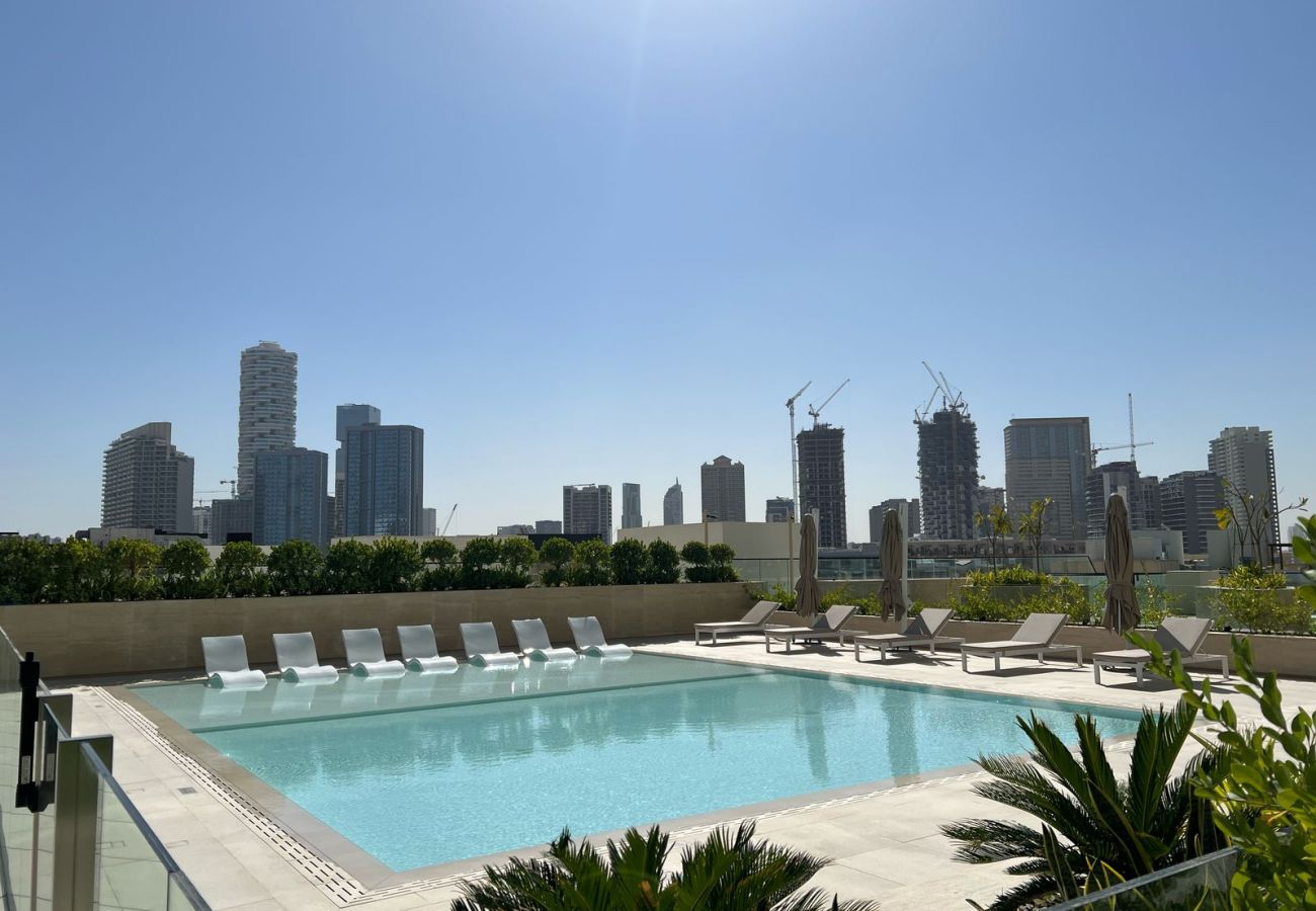 Apartment in Dubai - Primestay - Serene 2 BR in JVC with private pool