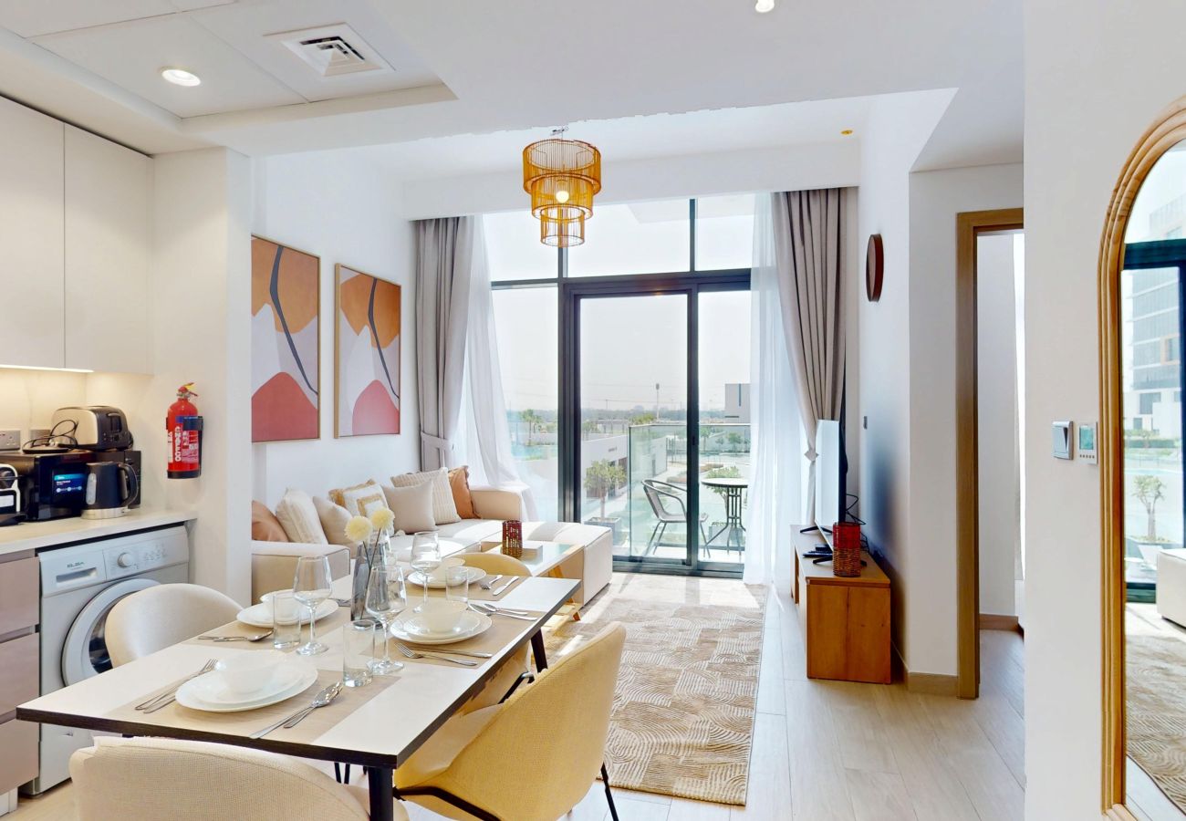 Apartment in Dubai - Primestay - Cozy 1BR in Azizi Riviera