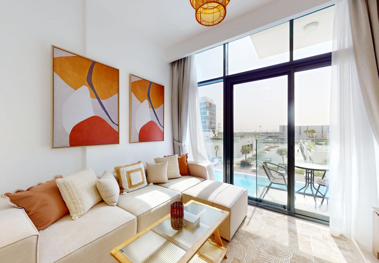 Apartment in Dubai - Primestay - Cozy 1BR in Azizi Riviera