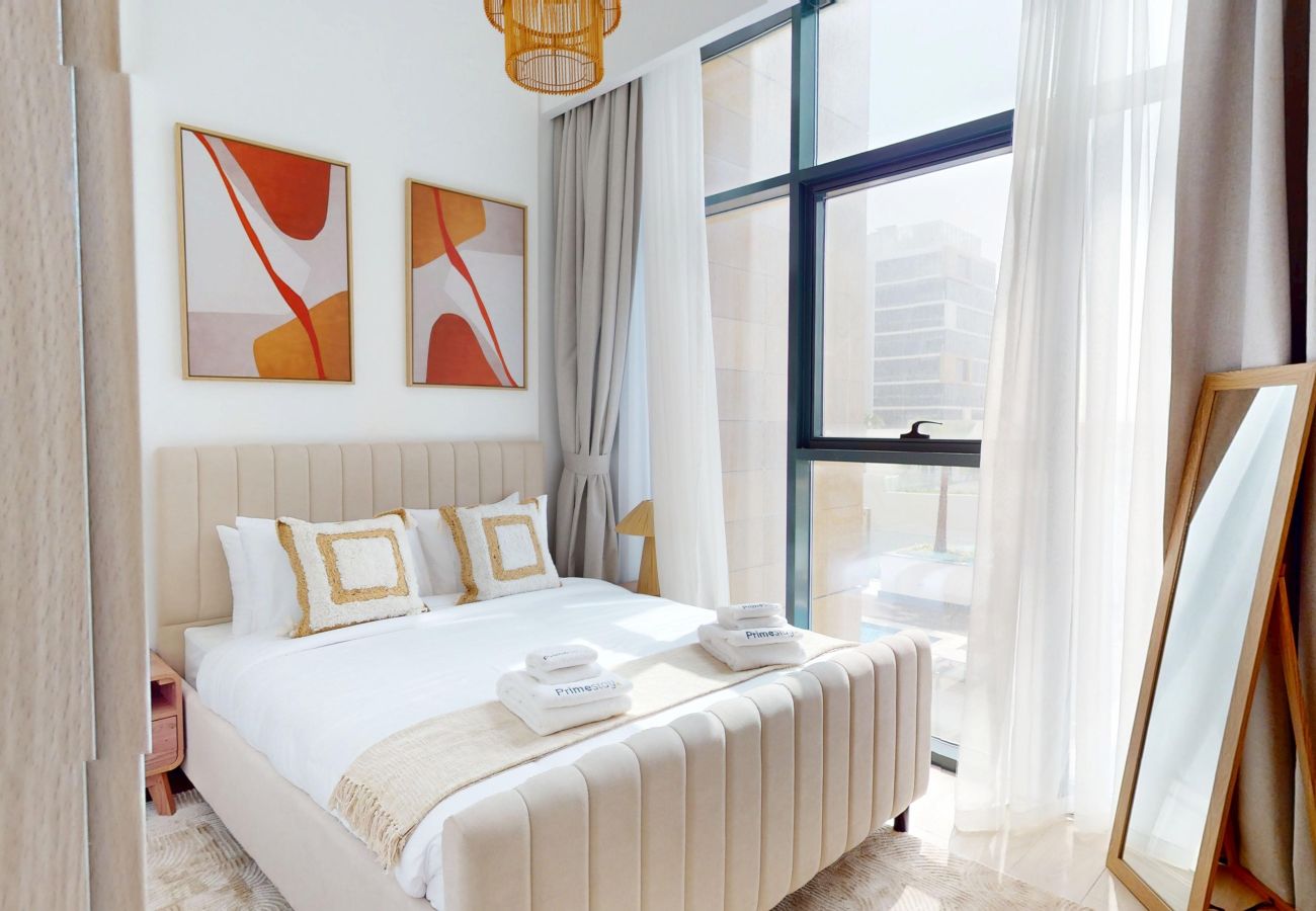 Apartment in Dubai - Primestay  - Minimalist 1BR in Azizi Riviera