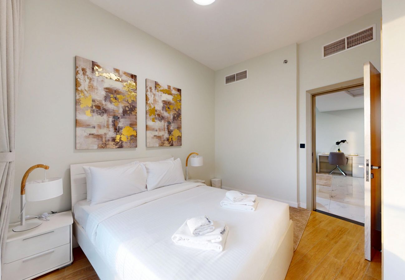 Apartment in Dubai - Primestay - Serene 1BR in Alexis Tower, Jebel Ali